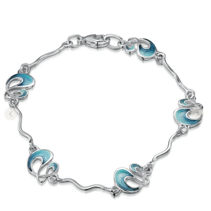 Storm Enamel 5-link Bracelet