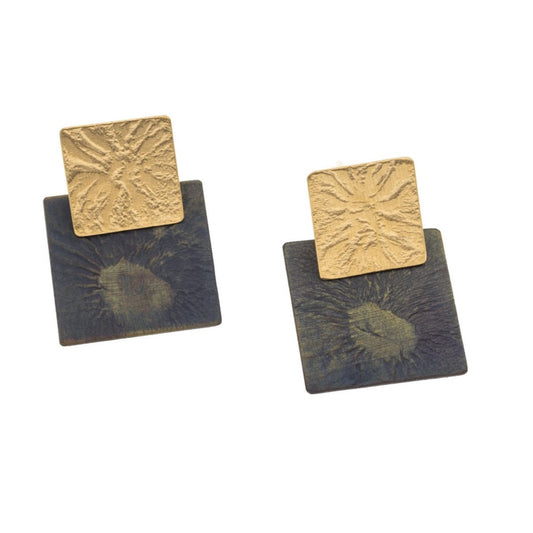 Square Drop Earrings