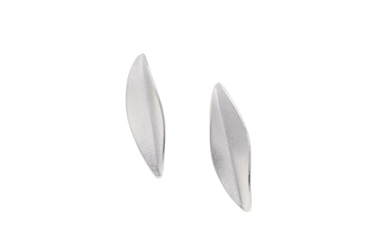 Silver Leaf Earring