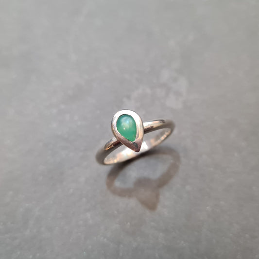 Chrysoprase Ring