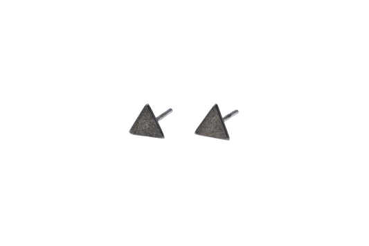 Triangle Black Studs