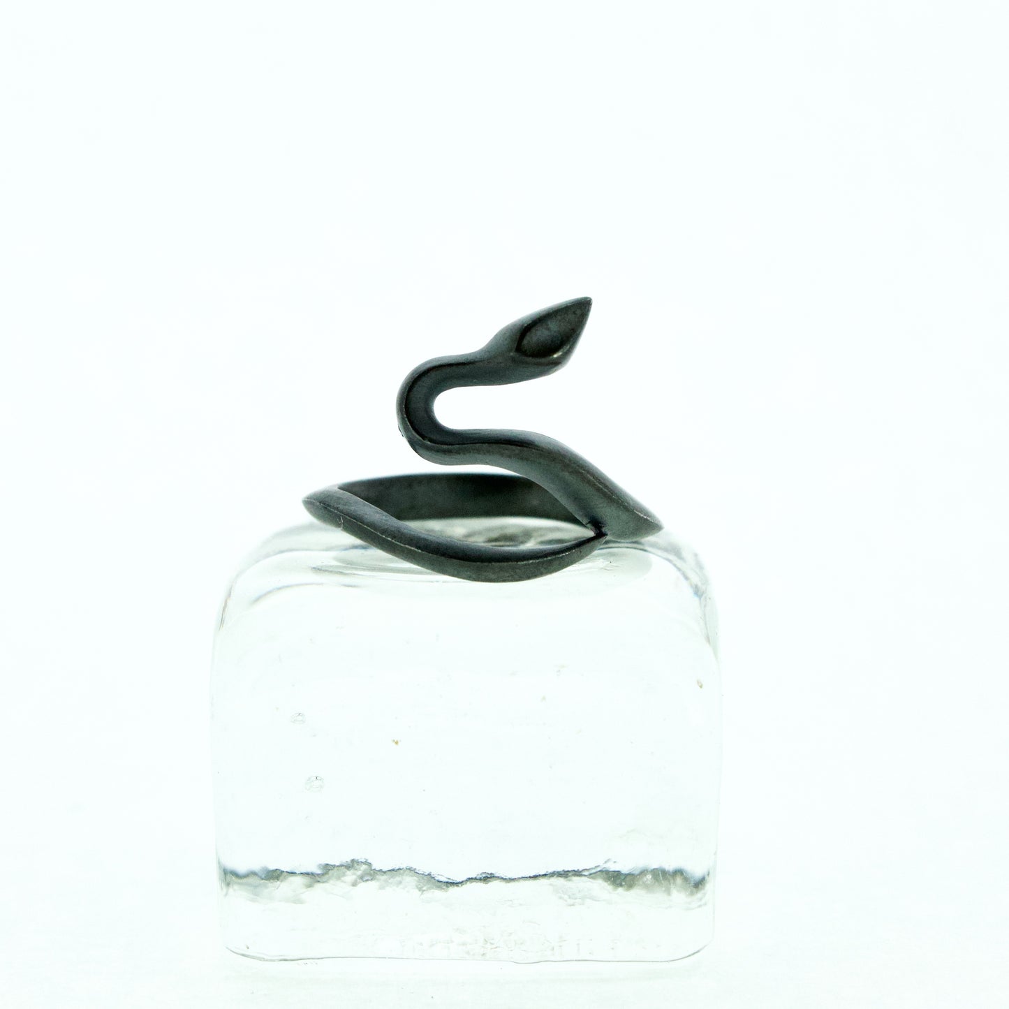 'Schlangenring' Snake Ring - Oxidised