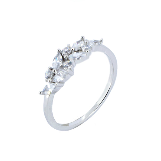 Silver CZ Ring