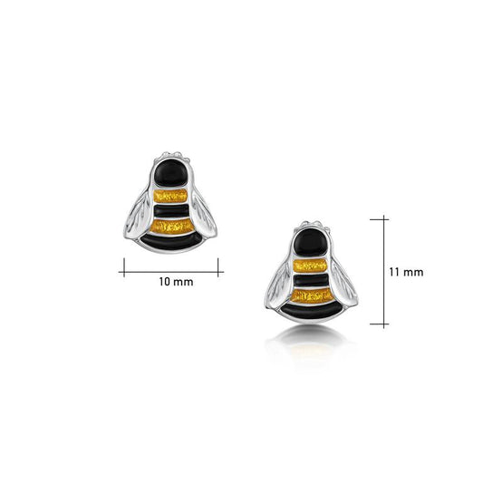 Bumblebee Small Stud Earrings
