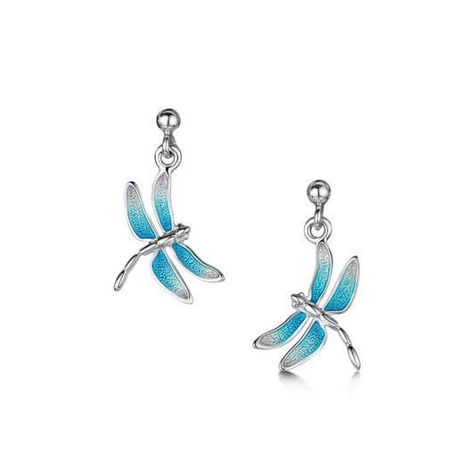 Dragonfly Drop Earrings