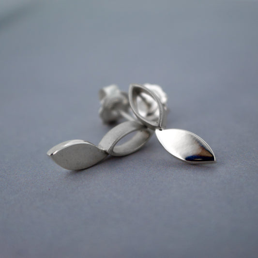 'Botany' Silver Earrings