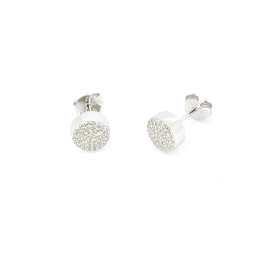 Round CZ Studs