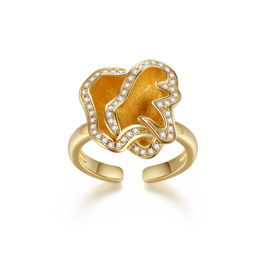 Quintessence Small Flower Ring