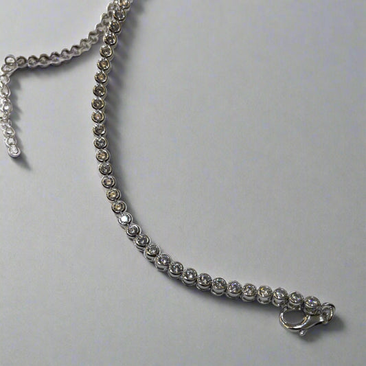 Silver CZ Bracelet