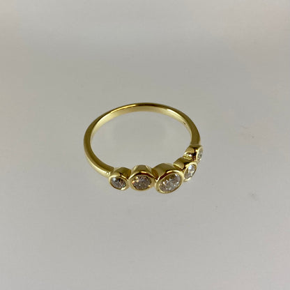 Gold Diamond Ring