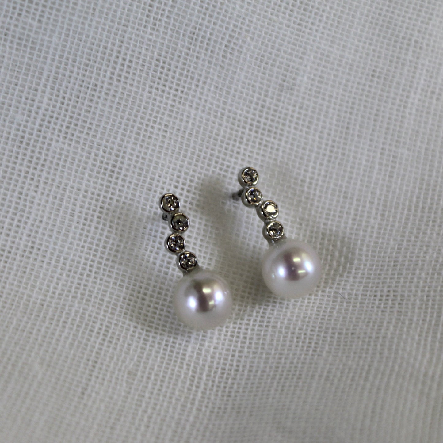 Pearl & CZ Drops