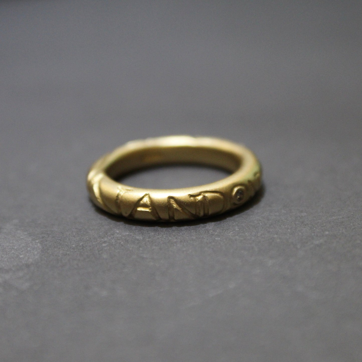'And On' 18ct Gold Ring
