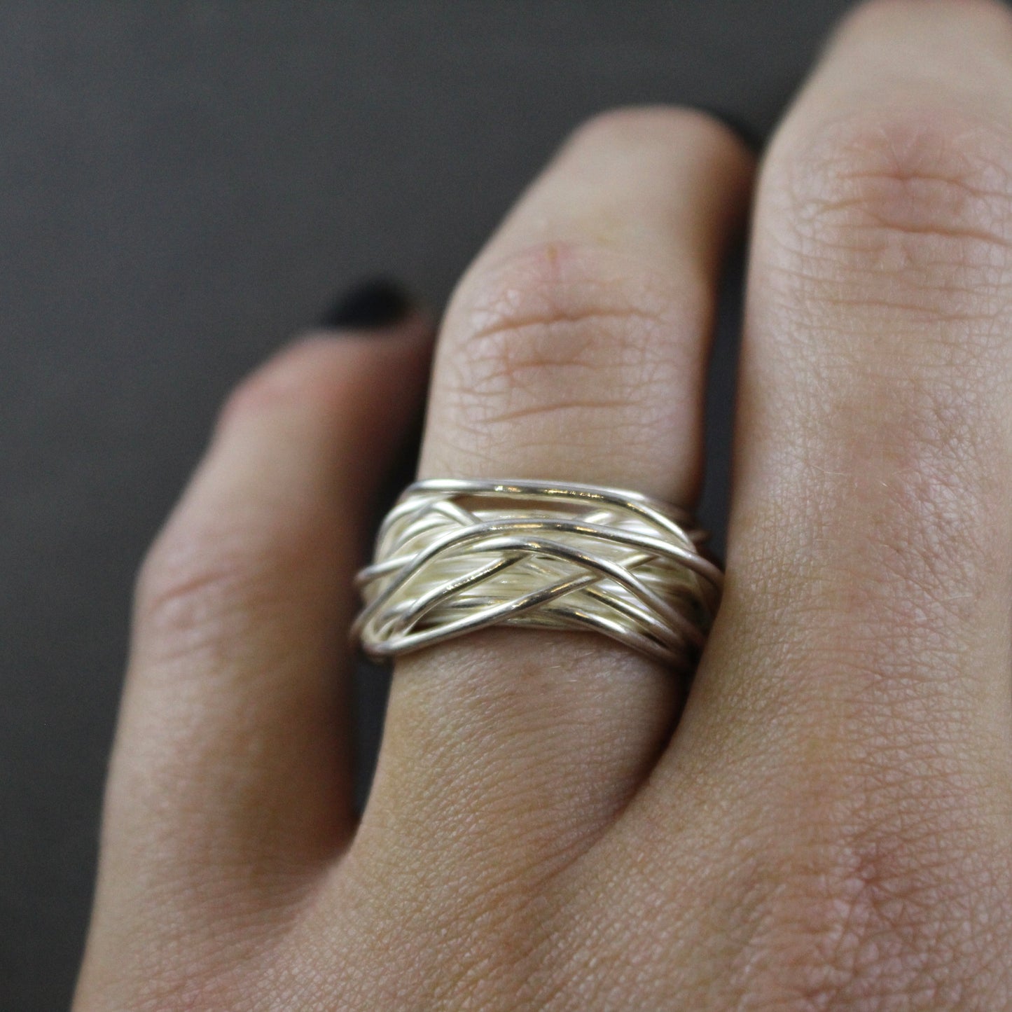 Wire Chunky Ring