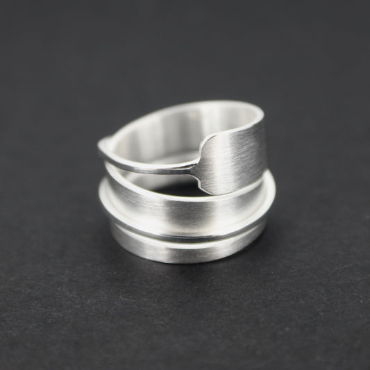 Silver Twist Ring