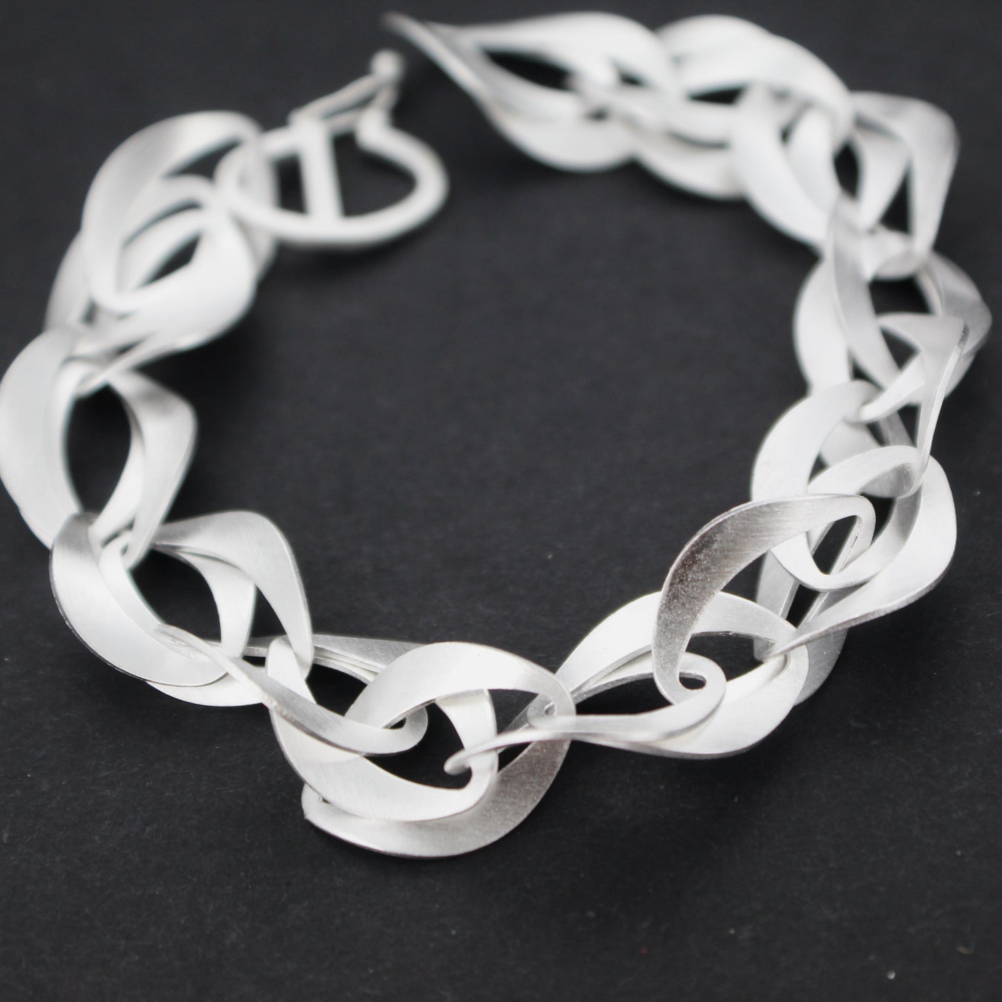 Silver Entwined Bracelet