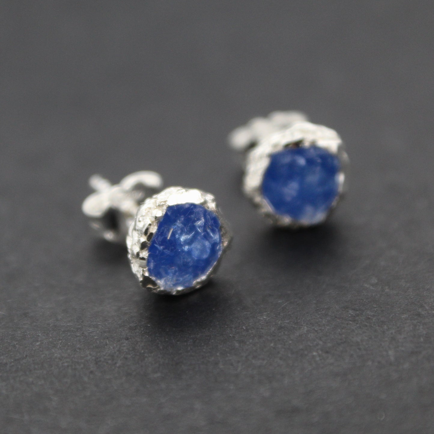 Blue Stud Earrings