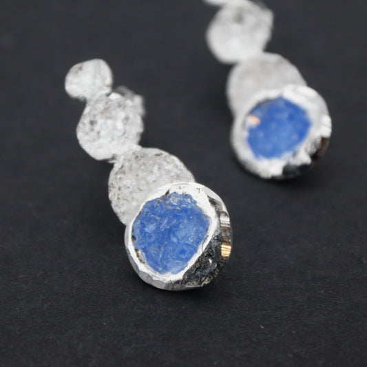 Blue Drop Earrings