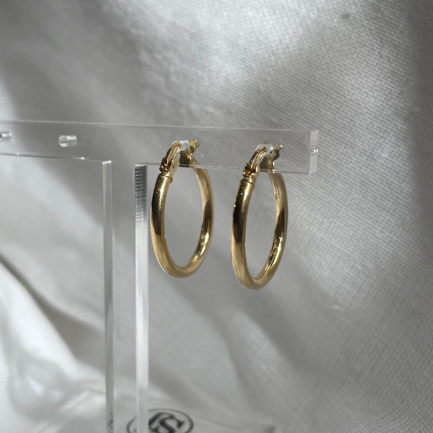 15mm Gold Hoops