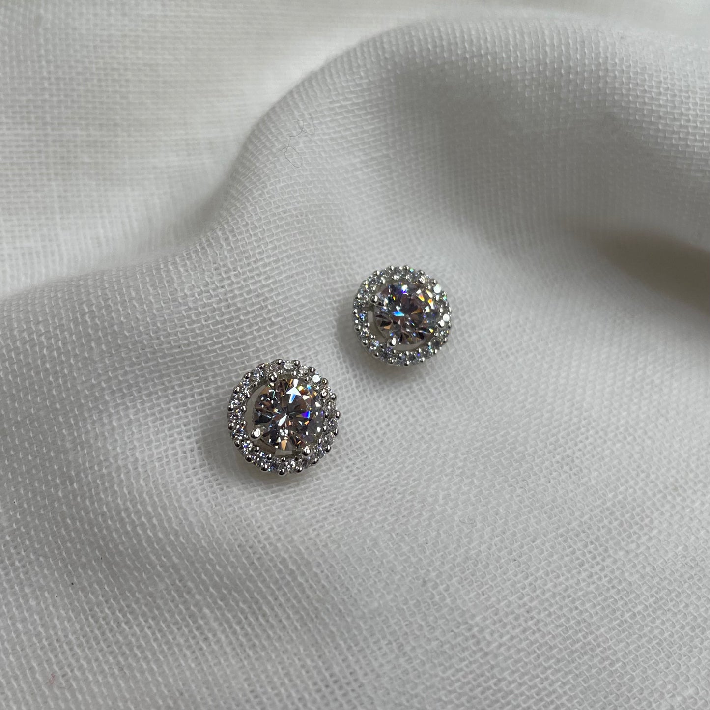 Cluster Stud Earrings