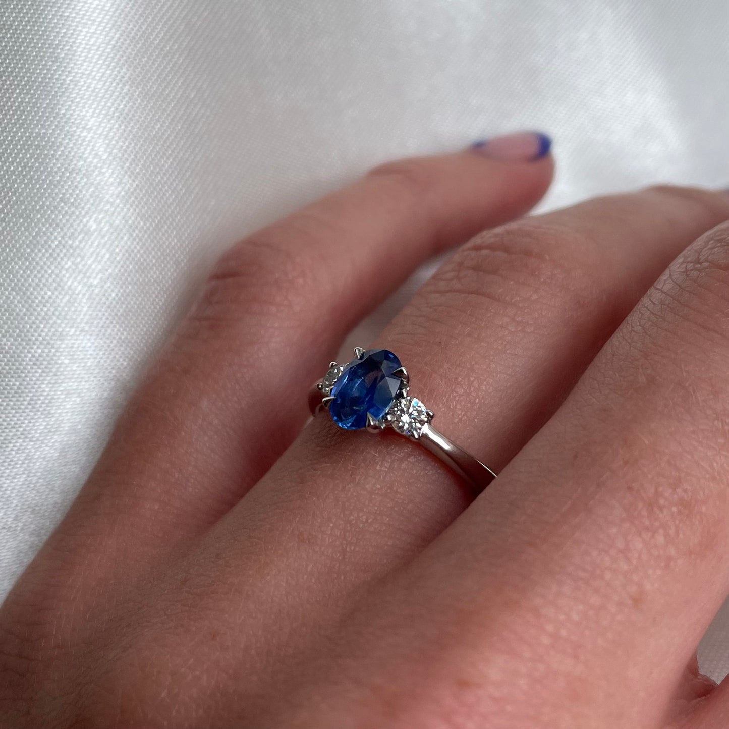 Sapphire Engagement Ring