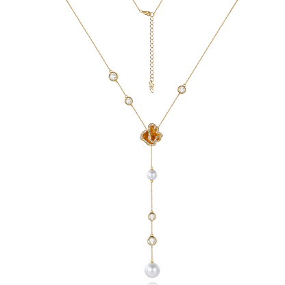 Quintessence Swing Pearl Necklace