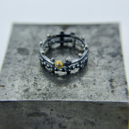 'Globuli Queen' Diamond Ring
