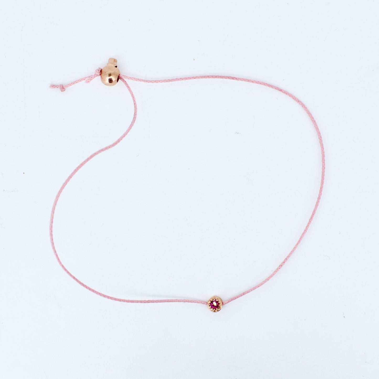 'Mini-Utopia' Thread Bracelet (Pink)