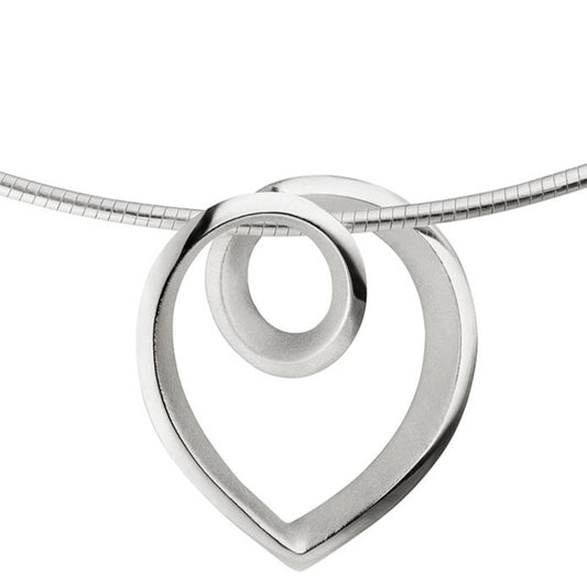 Twist Heart Pendant