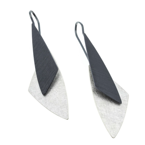 Double Large Drop Earrings