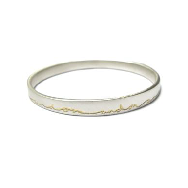 'And On' Wide Bangle