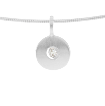 Circle Silver Pendant