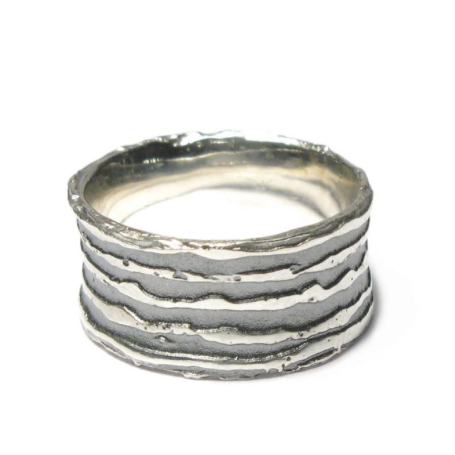 Strata Etched Ring