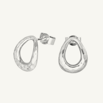 Large Entwined Oval Studs