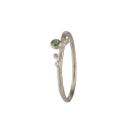 Underwater Stacking Ring with Peridot