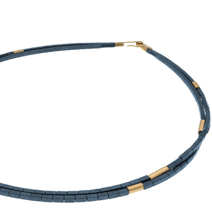 Blue Hematite Necklace