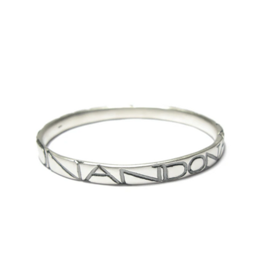 'And On' Wide Bangle