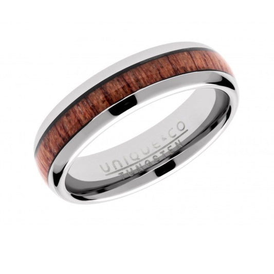 Wooden Tungsten Ring