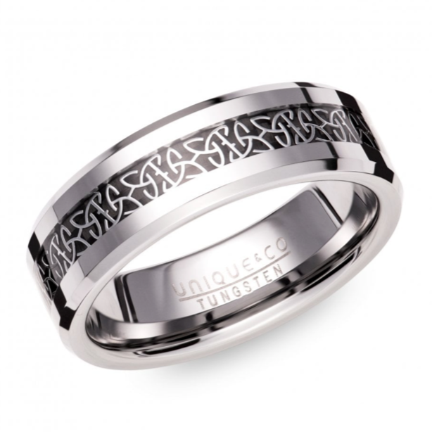Celtic Tungsten Ring
