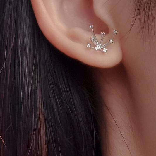 Dandelion A cluster of dandelion earrings