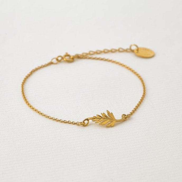 Little Fern Leaf Bracelet