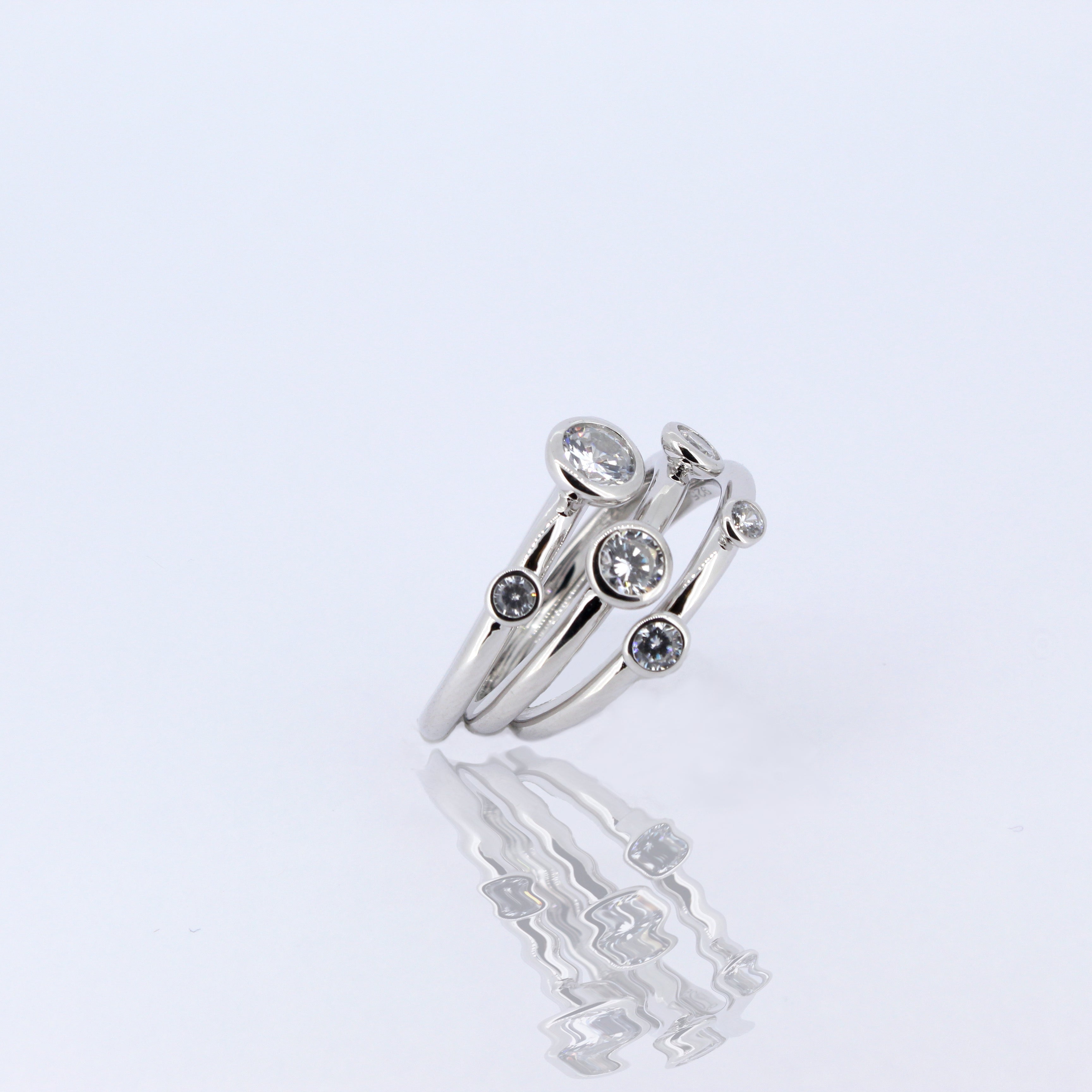 Thomas Country Rings Silver Stacking Rings – Thomas Goldsmiths