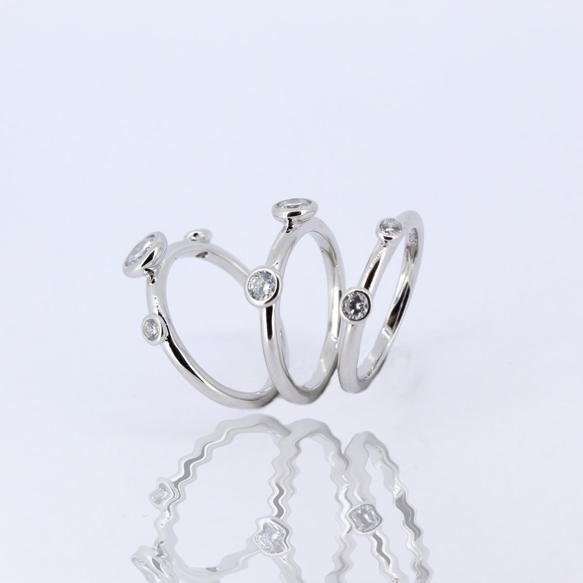 Thomas Country Rings Silver Stacking Rings – Thomas Goldsmiths